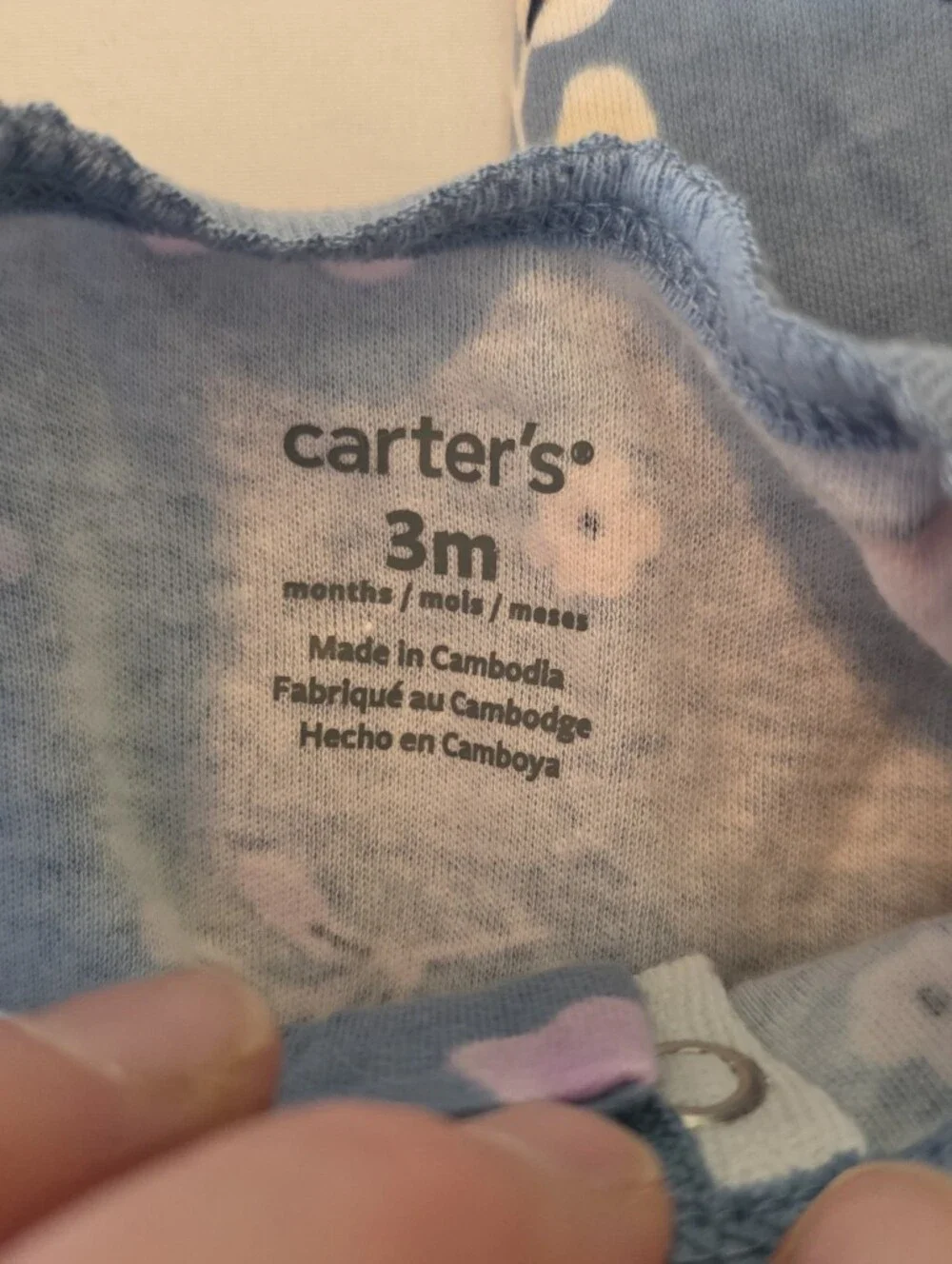 Carters New Floral One Piece Baby Girl 3m